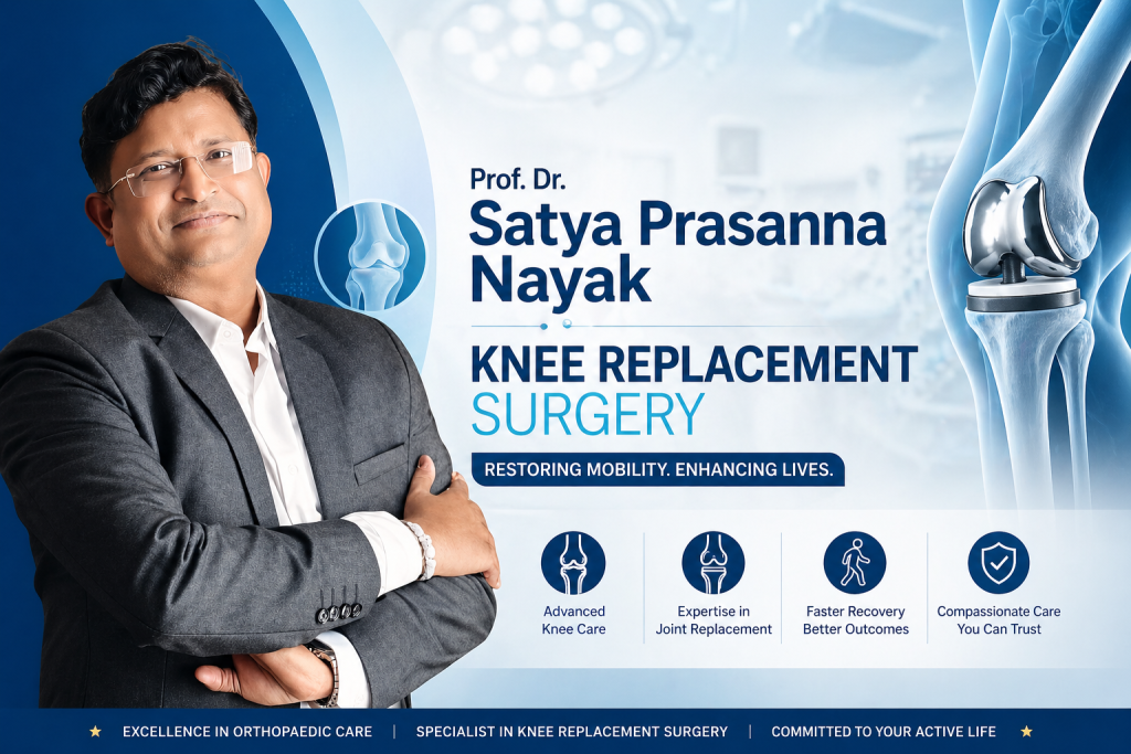 Knee replacement surgeon in Cuttack
